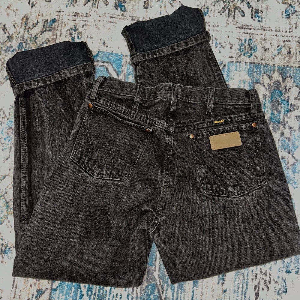 Wrangler Dark Gray Denim Jeans